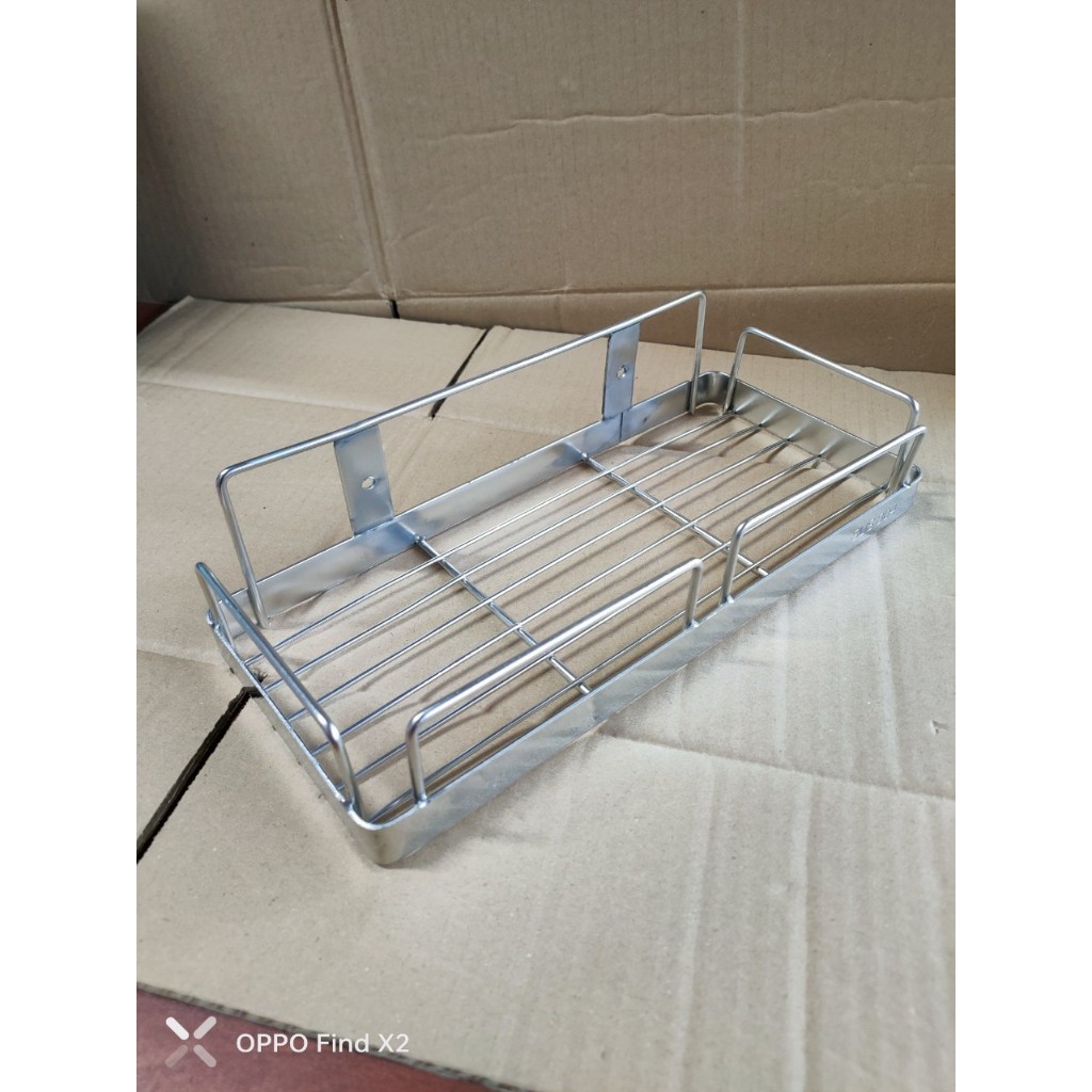 Kệ gia vị nhà bếp inox 304 1 tầng - Kệ phòng tắm inox 304