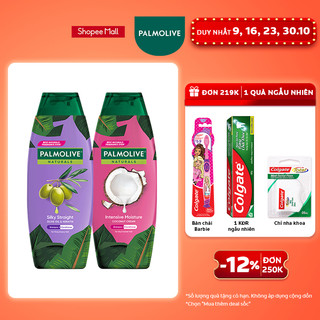 Dầu gội Palmolive kèm dầu xả chiết xuất thiên nhiên 180ml