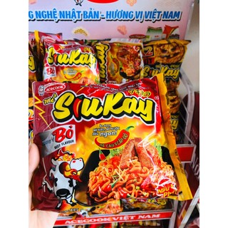 Mì Siu Kay 7 Cấp Độ Acecook 128g Đủ Vị