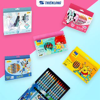 Bộ sáp màu nhân vật hoạt hình Disney sinh động Thiên Long 18/24/36 màu, đạt chuẩn Châu Âu không độc hại, an toàn cho bé