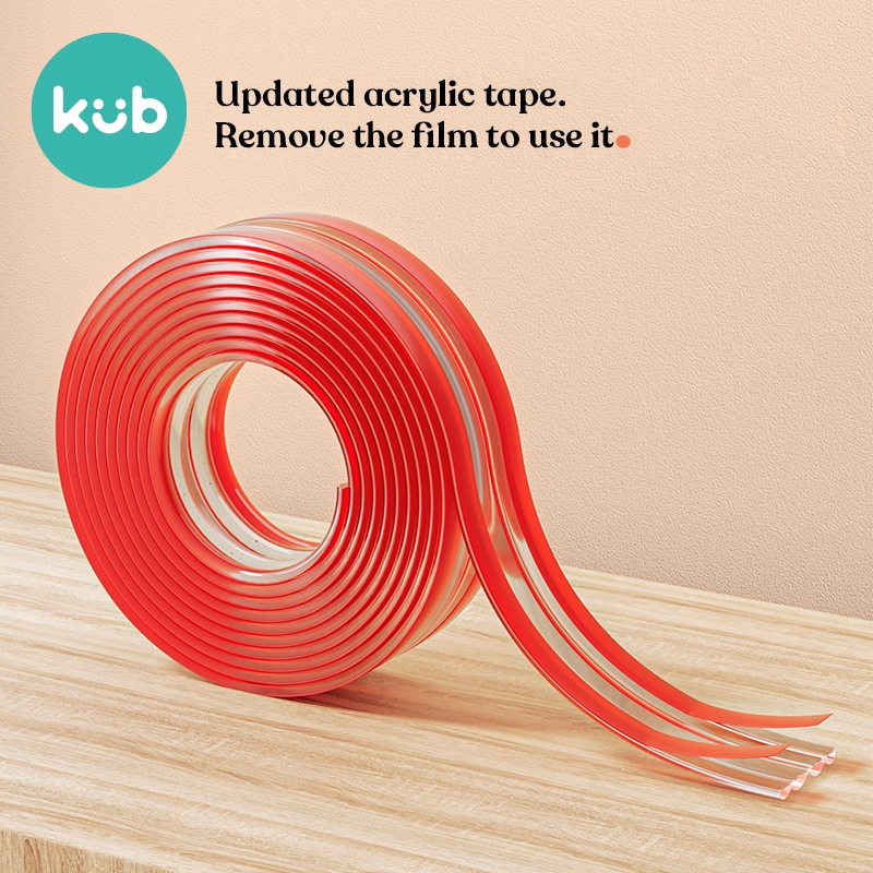 Bộ bảo vệ góc cạnh bàn ghế bằng nhựa PVC mềm trong suốt KUB cho bé