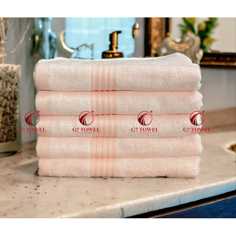 Khăn tắm sợi tre cao cấp G7 WT03 60x120cm, 100% sợi tre nhập khẩu mềm mại, kháng khuẩn, thấm hút nước tốt