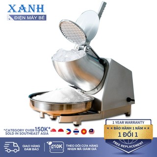Máy bào đá,xay đá tuyết 2 lưỡi dao đá dùng cho quán ca phê trà sữa