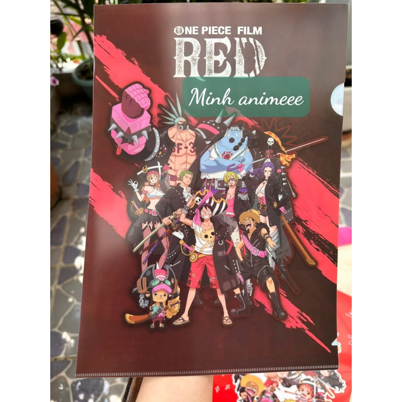 Bìa hồ sơ ONE PEICE STAMPEDE / RED