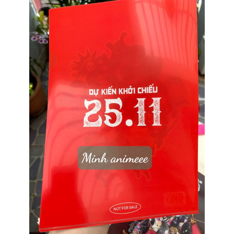 Bìa hồ sơ ONE PEICE STAMPEDE / RED