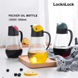 Bình Rót Dầu Thủy Tinh Lock&Lock 550ml CKO201