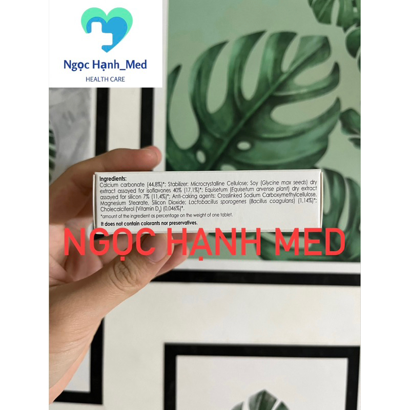 Estromineral Viên uống cải thiện chứng tiền mãn kinh hộp 30 viên
