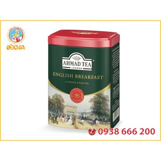 Trà ahmad buổi sáng pha ấm hộp thiếc 100g - ahmad english breakfast tea