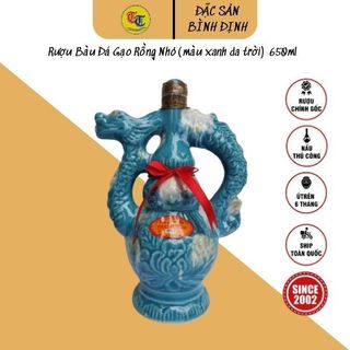 Rượu bàu đá gạo rồng lớn 650ml - đặc sản bình định