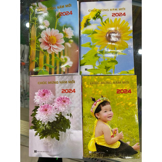 Combo 10 quyển sổ lịch cầm tay 2024