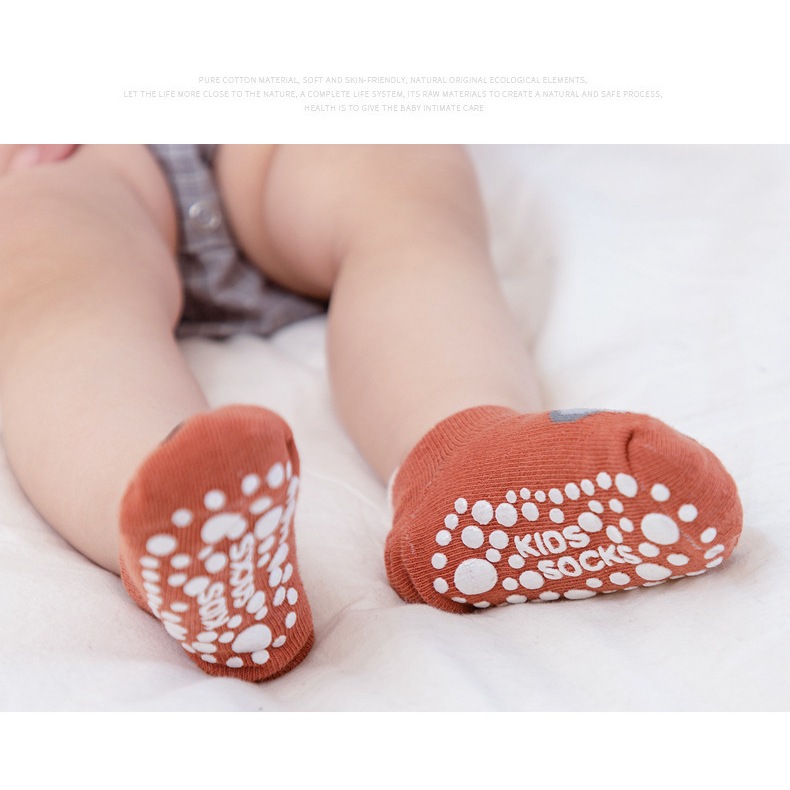 Tất chân cổ ngắn Kid's Socks, vớ chân hình thú cho bé sơ sinh tới 12 tháng