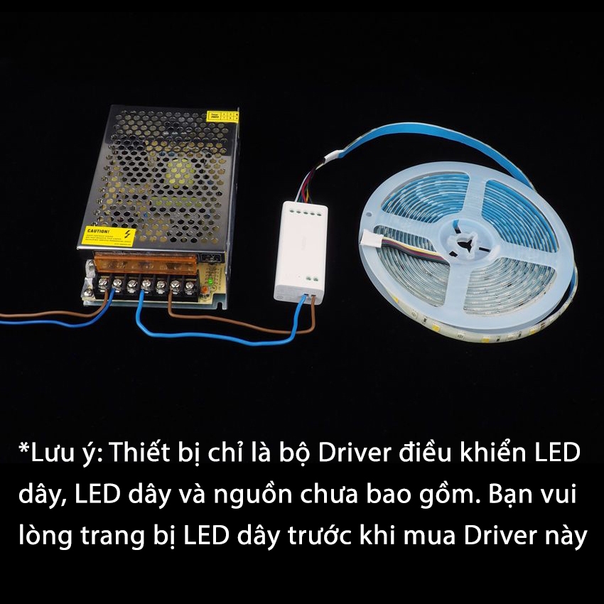 Module điều khiển led dây Aqara Smart Lightstrip Driver ZNDDMK11LM - Chế độ RGBW, Tương thích Apple HomeKit