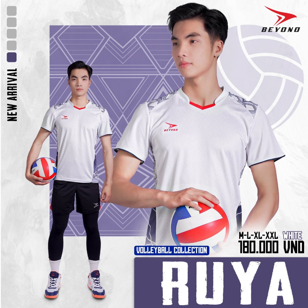 Bộ Quần Áo Bóng Chuyên Nam Beyono Ruya