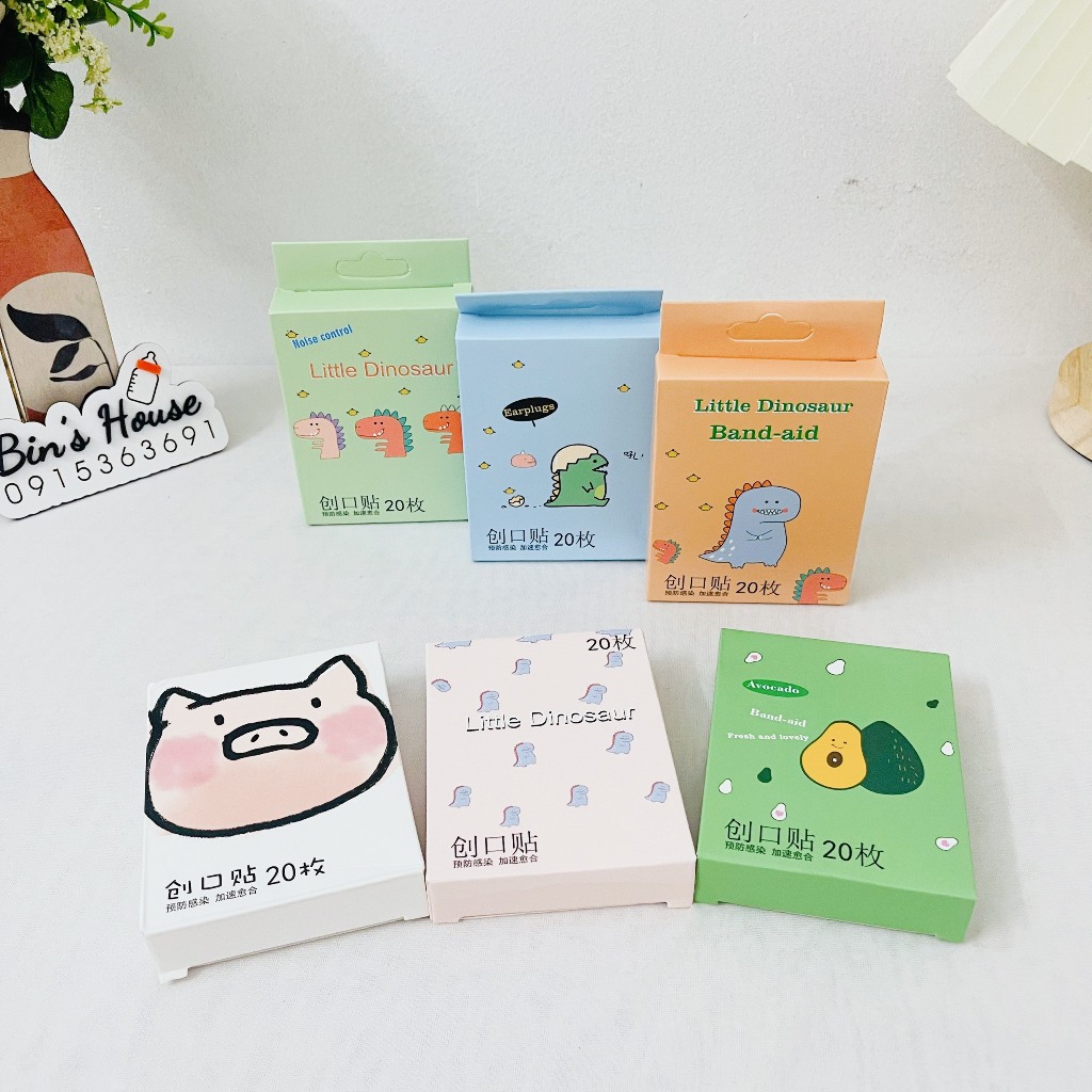 Băng dán cá nhân chống nước bảo vệ vết thương cho bé - Bin's House