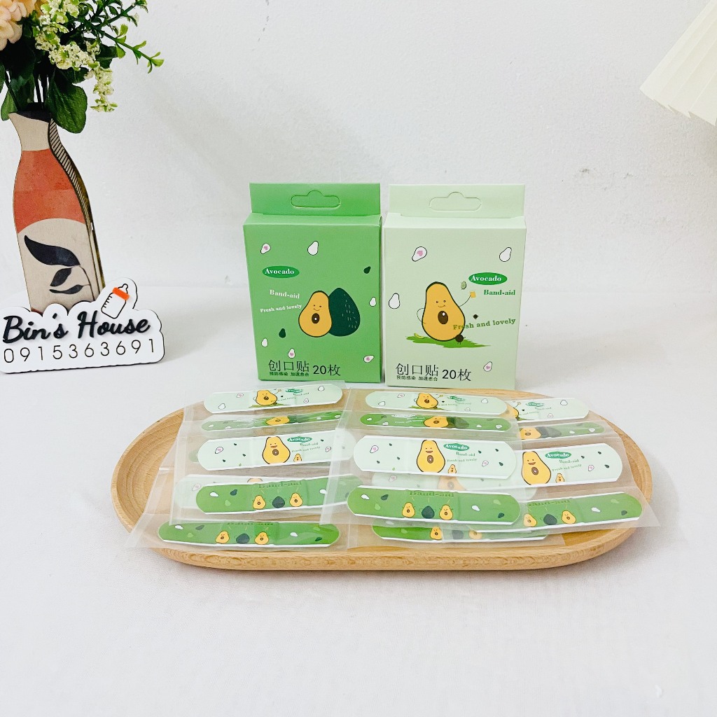 Băng dán cá nhân chống nước bảo vệ vết thương cho bé - Bin's House