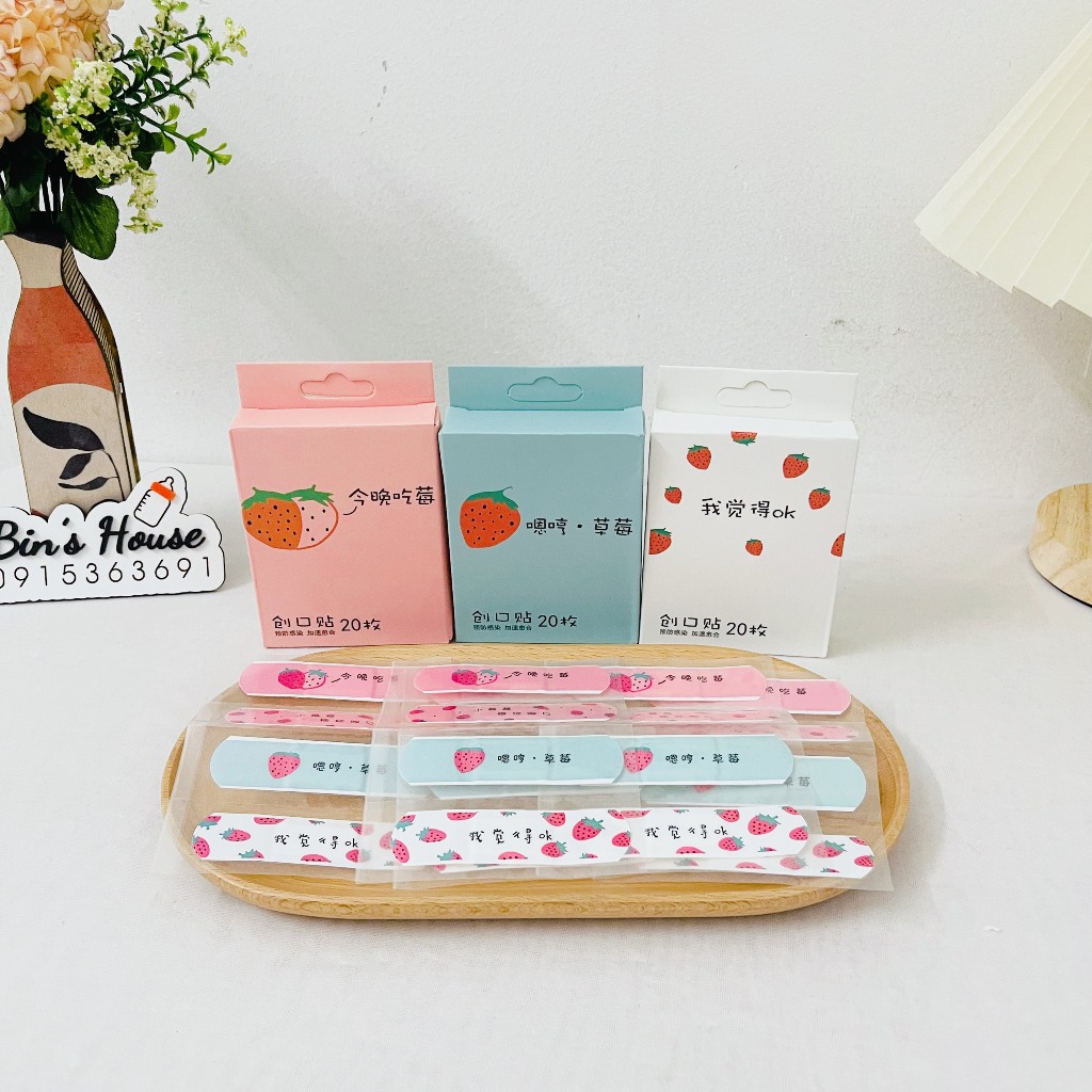 Băng dán cá nhân chống nước bảo vệ vết thương cho bé - Bin's House