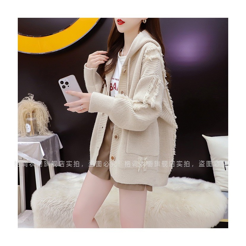 Áo Khoác len Cardigan phong cách thời trang cao cấp cho nữ Phong cách hàn quốc