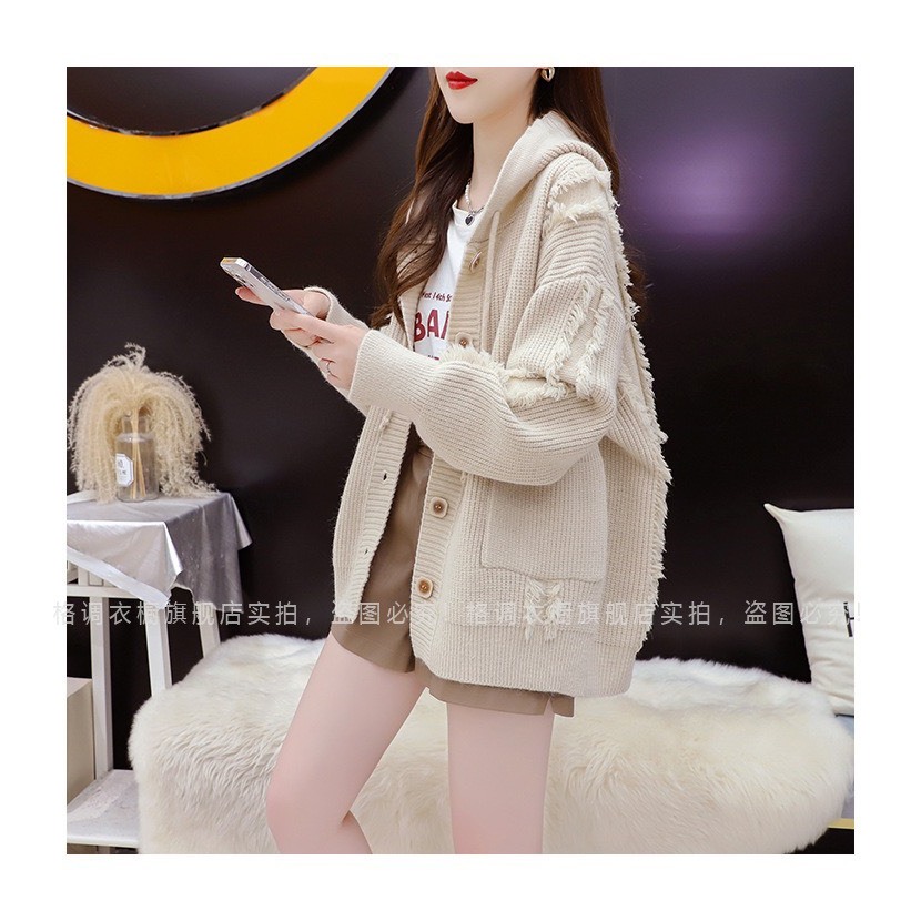 Áo Khoác len Cardigan phong cách thời trang cao cấp cho nữ Phong cách hàn quốc