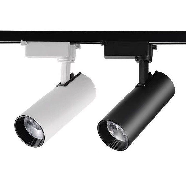 Combo 3 Đèn Rọi Ray 20w Vỏ Đen/Trắng, Đèn Rọi Ống Bơ Cob Trang Trí Cửa Hàng Quần Áo, Soi Tranh