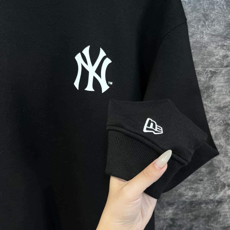 Áo Sweater New Era x MLB NY Big Logo 13330060 * Áo Nỉ Sweater New Era Chính Hãng Full Tem Tag - SWT
