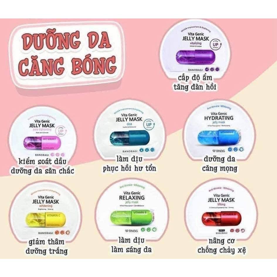 Mặt Nạ viên thuốc BANOBAGI mẫu mới