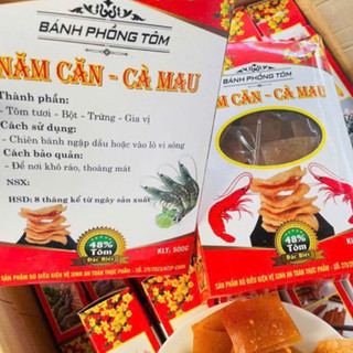 Bánh phồng tôm năm căn cà mau-đậm vị tôm|hàng sẵn giao ngay