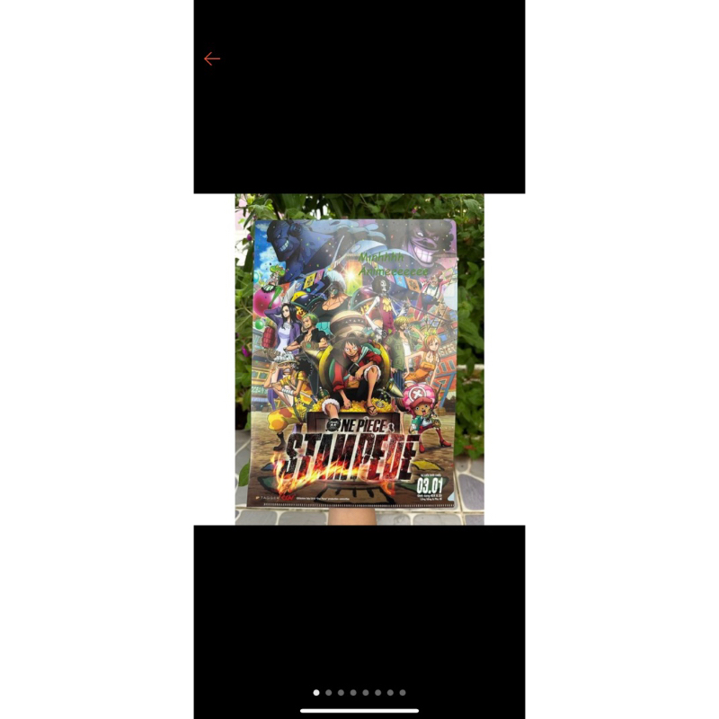 Bìa hồ sơ ONE PEICE STAMPEDE / RED