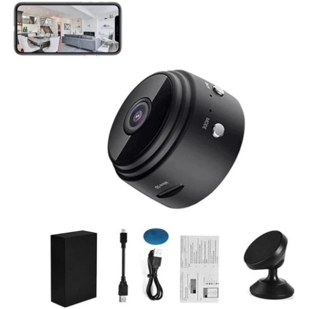 Camera MINI Quan Sát Truy Cập Từ xa HD - Camera IP WIFI Gia Đình Không Dây Tiện Lợi HOT