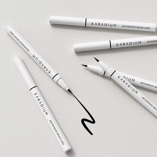 Kẻ Mắt Karadium Waterproof Brush Liner Black