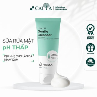 Sữa rửa mặt freska dành cho da nhạy cảm, da mụn - freska low ph gentle cleanser 150ml