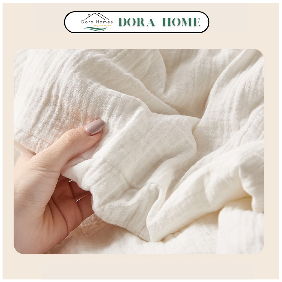 Ruột Chăn Sợi Đậu Nành DORA HOME Chăn Sợi Sinh Thái Nguyên Thủy Không Tẩy Trắng Và Nhuộm Màu #CAA