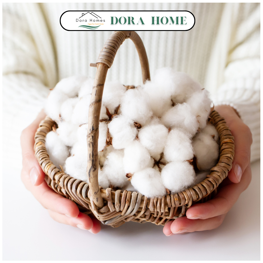 Ruột Chăn Sợi Đậu Nành DORA HOME Chăn Sợi Sinh Thái Nguyên Thủy Không Tẩy Trắng Và Nhuộm Màu #CAA