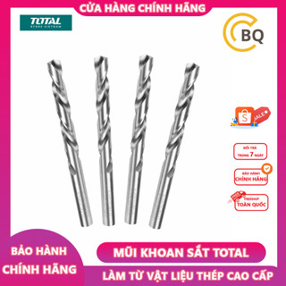 Mũi khoan sắt M2 Total TAC110301 làm từ vật liệu thép cao cấp, mũi khoan từ lỗ tròn, máy khoan
