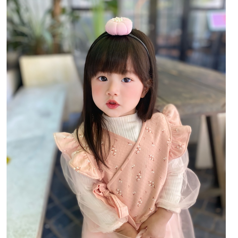 Set váy gile cover Hàn vải dư chuẩn xịn tặng bờm