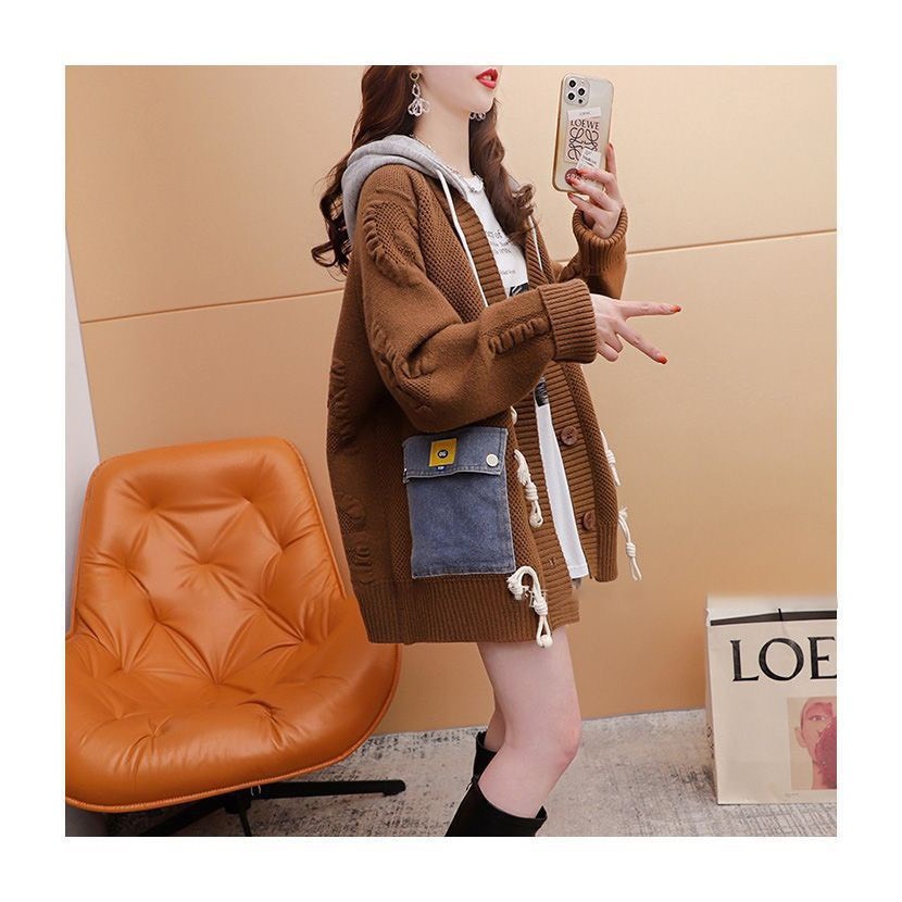 Áo Khoác len Cardigan phong cách thời trang cao cấp cho nữ Phong cách hàn quốc