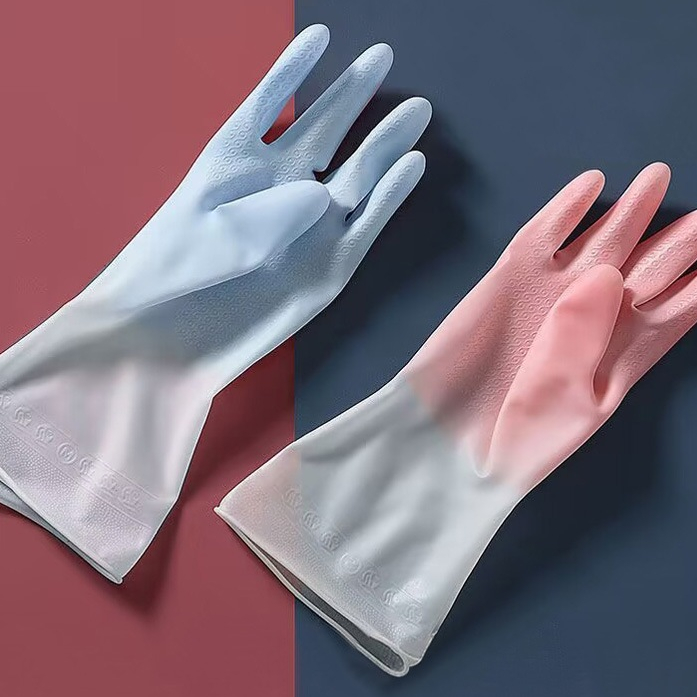 Găng tay cao su rửa chén bát giặt đồ mẫu