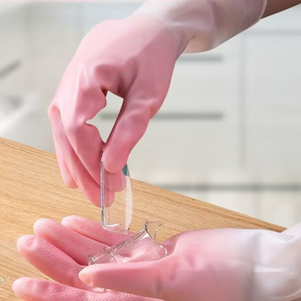 Găng tay cao su rửa chén bát giặt đồ mẫu