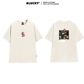 Áo Thun Phông Rộng Nam Nữ Unisex 4Lucky 6067 Live Your Way Oversized Streetwear