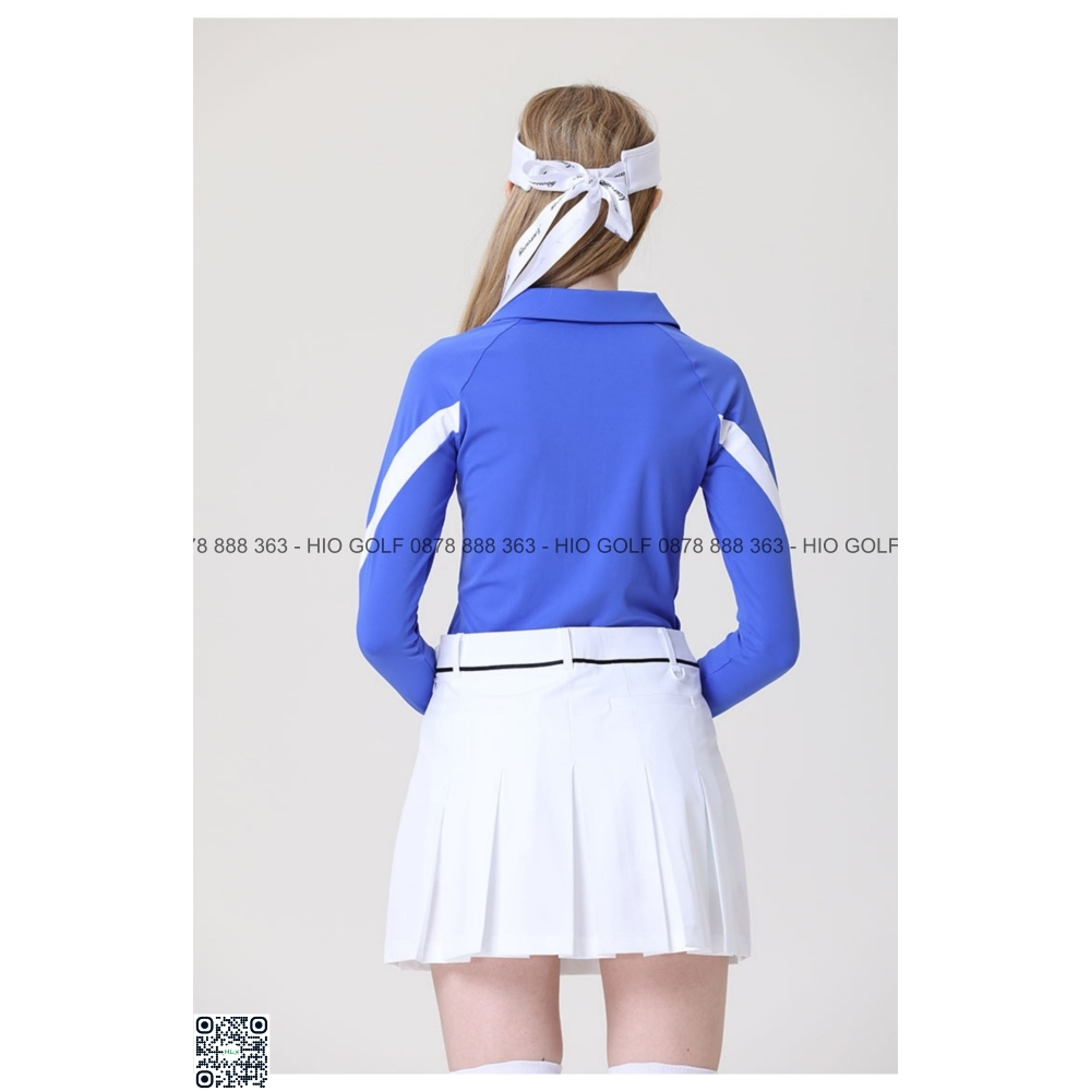 Áo Golf nữ cộc tay Azureway 2023 mới nhất – CH523 - Áo golf nữ chất liệu co giãn, thoáng mát
