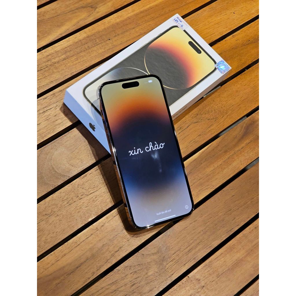 ĐT @ ip 14 pro/max - mới tím - 256gb - full - bảo hành 12 tháng - đổi trả trong 7 ngày
