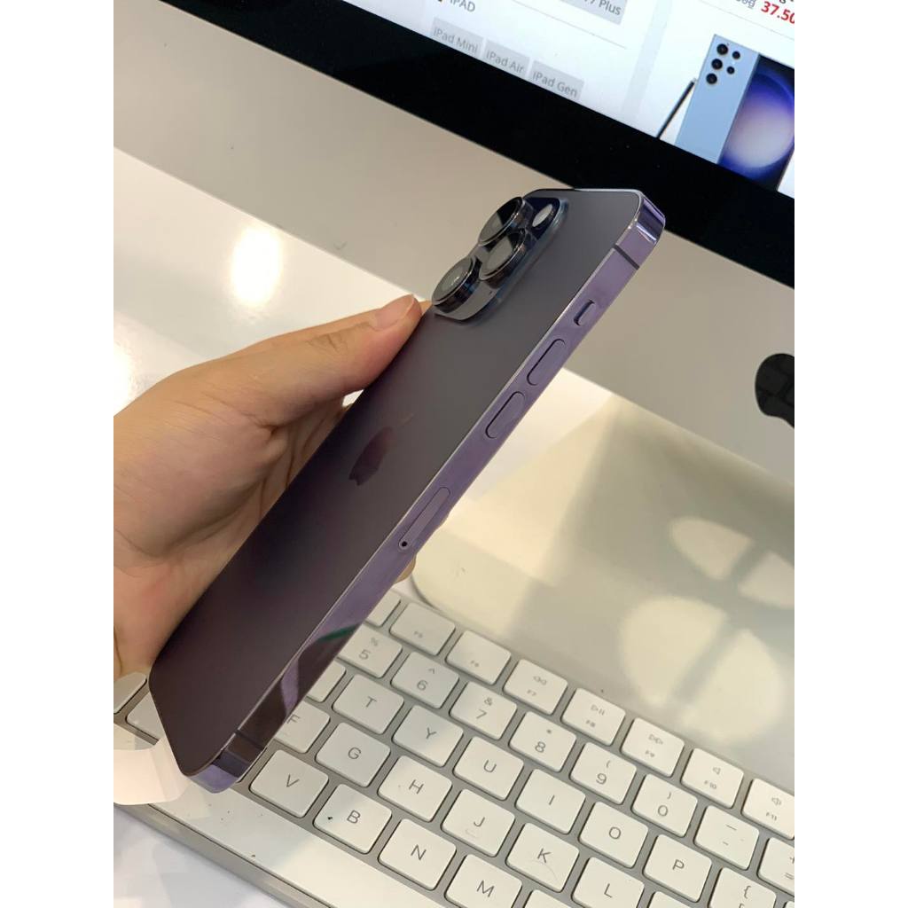 ''điện thoại'' - ap iphone 14 pr''m'' - 256gb - new 99 - quốc tế LL/A - bảo hành 12 tháng