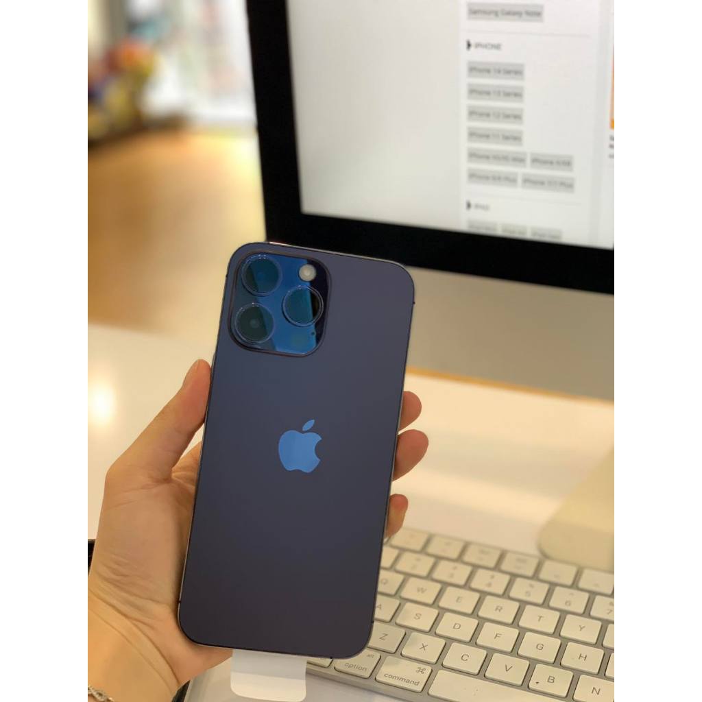 ''điện thoại'' - ap iphone 14 pr''m'' - 256gb - new 99 - quốc tế LL/A - bảo hành 12 tháng