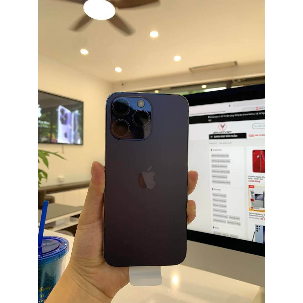 ''điện thoại'' - ap iphone 14 pr''m'' - 256gb - new 99 - quốc tế LL/A - bảo hành 12 tháng