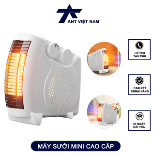 Máy Quạt Sưởi Ấm Để Bàn Cao Cấp Công Suất Lớn 2000w, Làm Ấm Nhanh