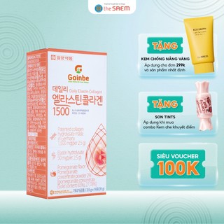 Bột uống collagen lựu đỏ Goinbe Daily Elastin - 1500mg