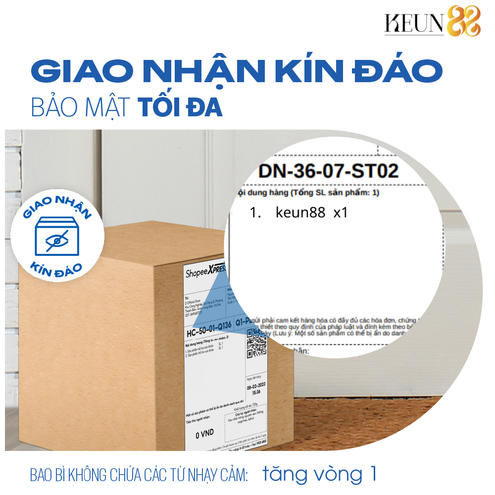 Tăng vòng 1 nhanh, tăng ngay 5-8 cm ngay trong 1 liệu trình Keun88 Pro+ tăng ngực nhân sâm điều hòa nội tiết làm đẹp da