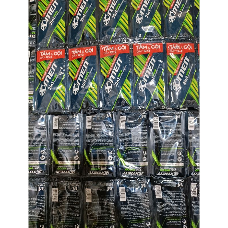 Combo 2 Dây Dầu Gội  Hoặc Tắm Gội  Xmen Intense/ Fire/ Wood
