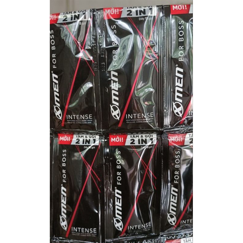 Combo 2 Dây Dầu Gội  Hoặc Tắm Gội  Xmen Intense/ Fire/ Wood