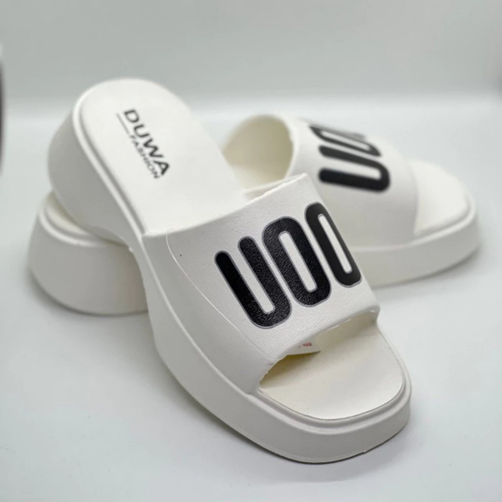 Dép đế cao 5cm UOO đế lượn sóng nhiều màu