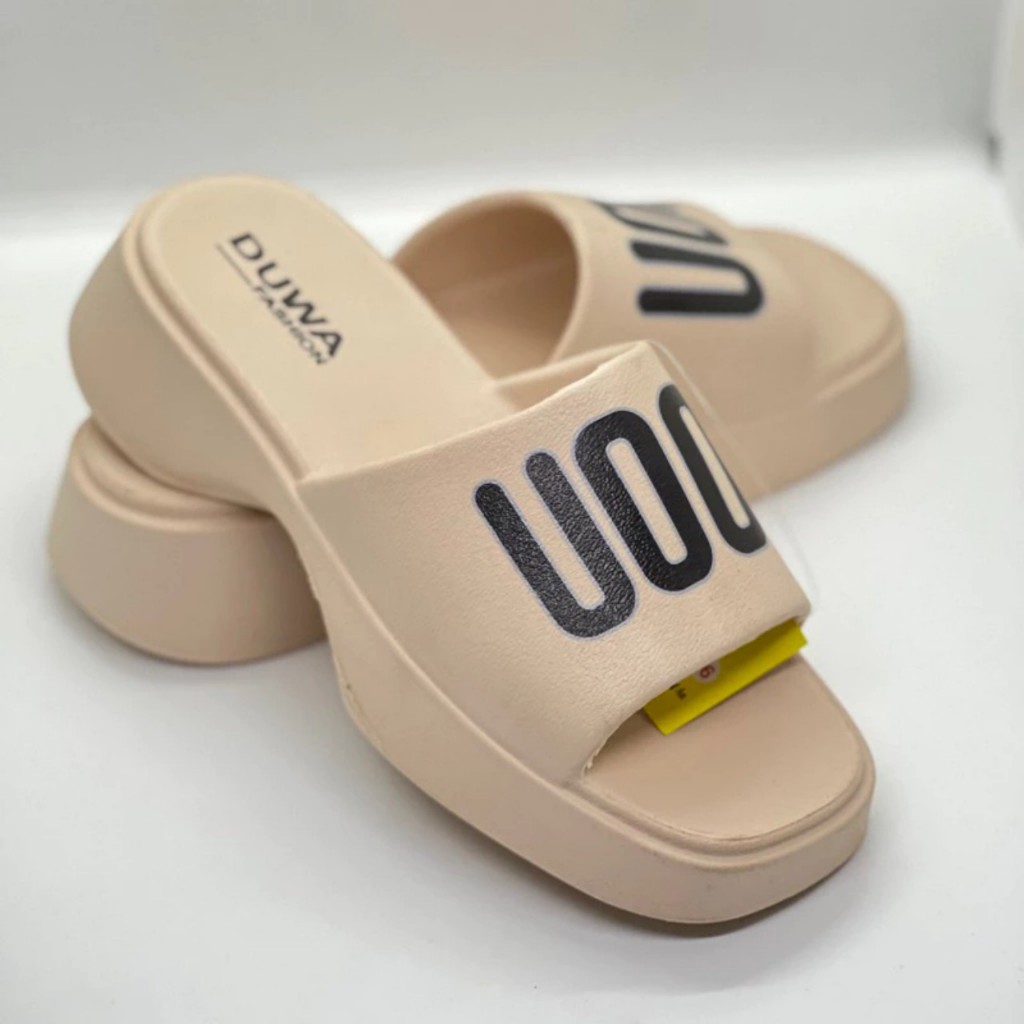 Dép đế cao 5cm UOO đế lượn sóng nhiều màu